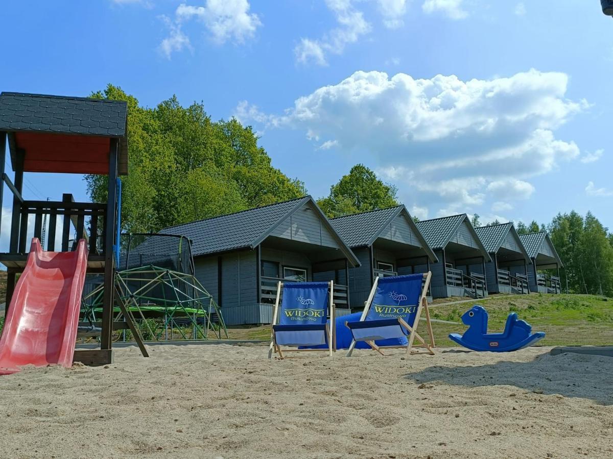 Widoki Rusinowo Domki Letniskowe Extérieur photo